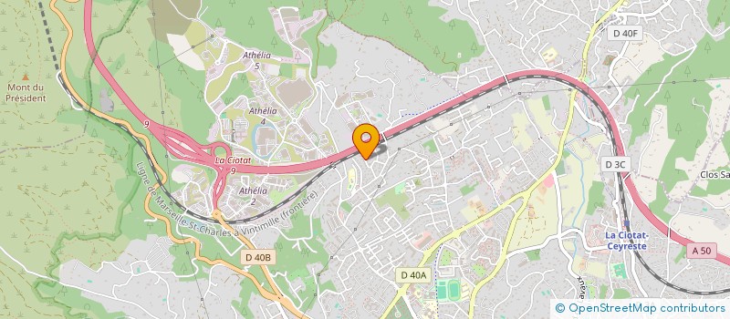 localisation de l'entreprise 520 752 379  à SAINTE-MAXIME