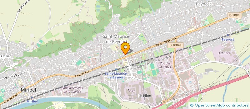 localisation de l'entreprise 520 754 011   SAINT-MAURICE-DE-BEYNOST