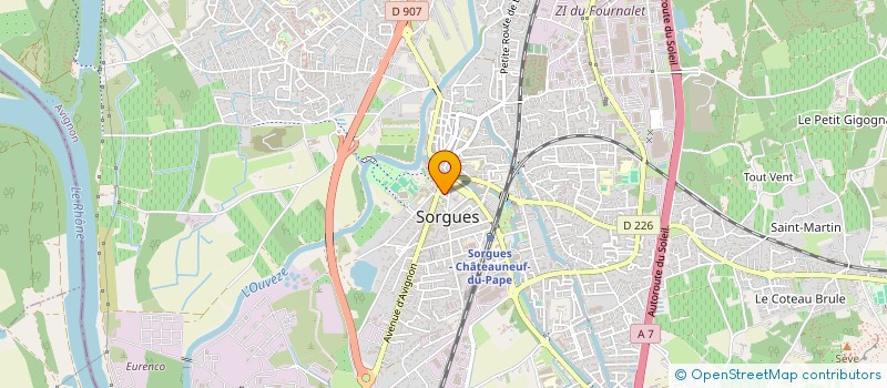 localisation de l'entreprise 520 755 570   CARPENTRAS