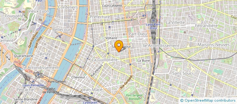 localisation de l'entreprise 520 756 768   LYON