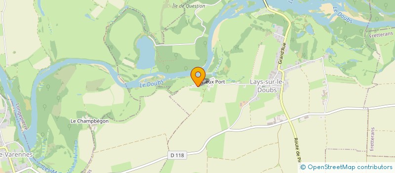 localisation de l'entreprise 520 758 186   LAYS-SUR-LE-DOUBS