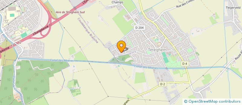 localisation de l'entreprise 520 763 012 à TETEGHEM-COUDEKERQUE-VILLAGE