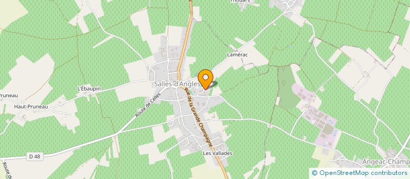 localisation de l'entreprise 520 763 673  à COGNAC