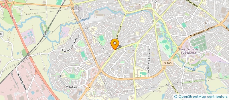 localisation de l'entreprise 520 765 280  à CHOLET