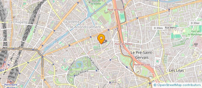 localisation de l'entreprise 520 769 787   PARIS