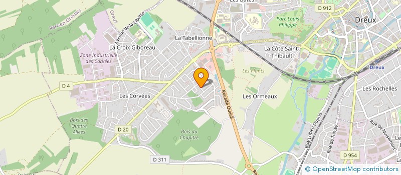localisation de l'entreprise 520 775 495 à VERNOUILLET