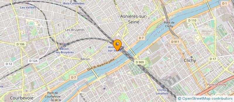 localisation de l'entreprise 520 778 846   ASNIERES-SUR-SEINE