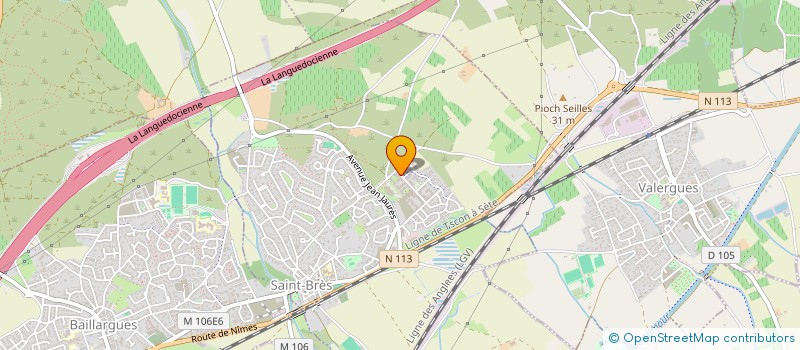 localisation de l'entreprise 520 781 766  à PALAVAS-LES-FLOTS