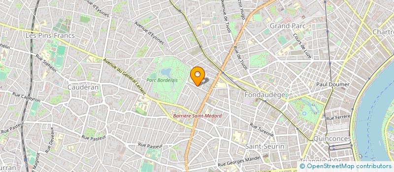 localisation de l'entreprise 520 784 927 à BORDEAUX