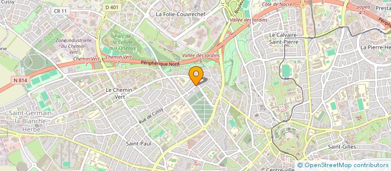localisation de l'entreprise 520 788 365  à CAEN