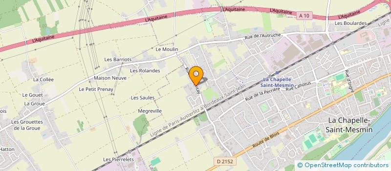 localisation de l'entreprise 520 805 417   LA BREDE