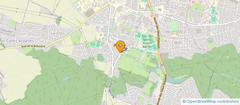 localisation de l'entreprise 520 823 626   PLAISIR