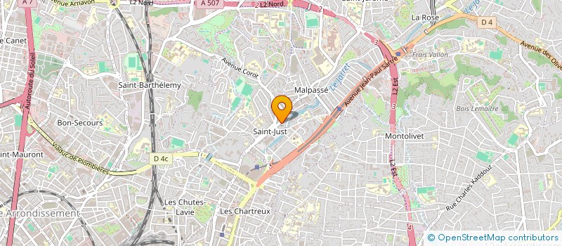 localisation de l'entreprise 520 836 164 à MARSEILLE