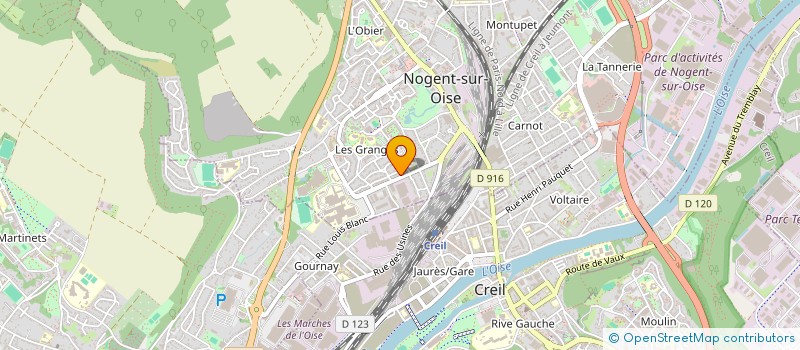 localisation de l'entreprise 520 846 551   NOGENT-SUR-OISE