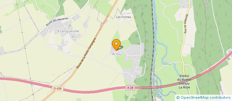 localisation de l'entreprise 520 849 647   ACLOU