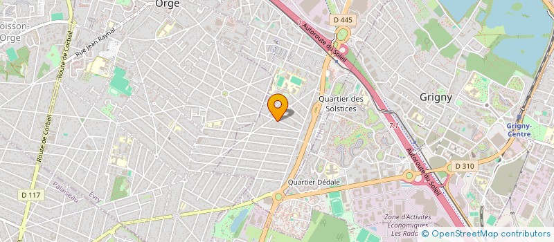 localisation de l'entreprise 520 854 381 à VIRY-CHATILLON