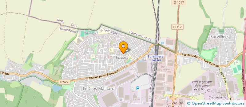 localisation de l'entreprise 520 869 389   FOSSES