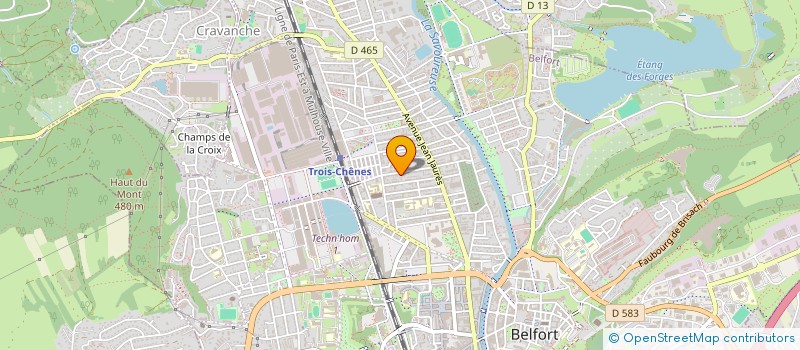 localisation de l'entreprise 520 901 059 à BELFORT