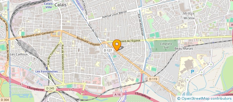 localisation de l'entreprise 520 904 269   CALAIS