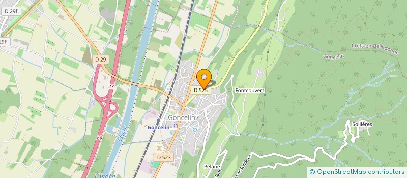 localisation de l'entreprise 520 908 856   DRUMETTAZ-CLARAFOND