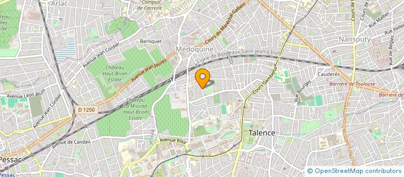 localisation de l'entreprise 520 909 755   BORDEAUX