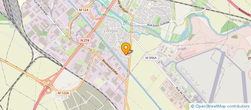 localisation de l'entreprise 520 918 053   DIJON