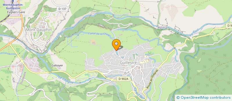 localisation de l'entreprise 520 930 462   GUILLESTRE