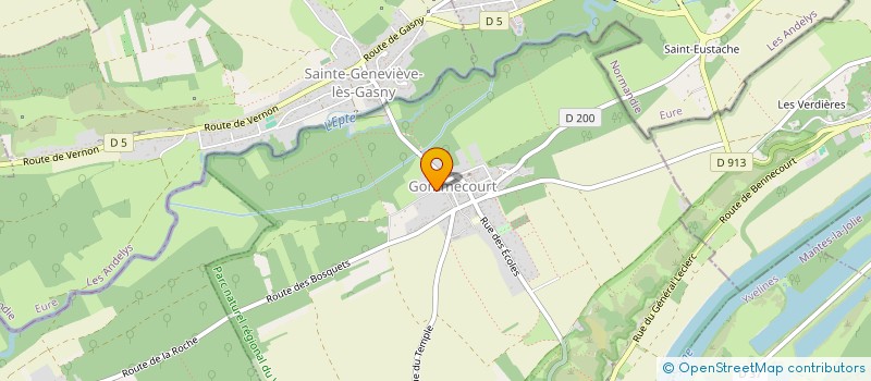 localisation de l'entreprise 520 930 967   GOMMECOURT