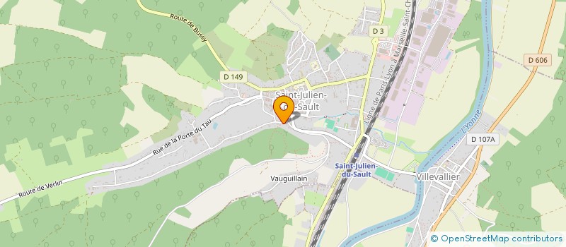 localisation de l'entreprise 520 934 688   SAINT-JULIEN-DU-SAULT