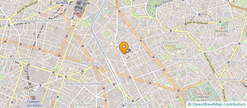 localisation de l'entreprise 520 938 101   PARIS