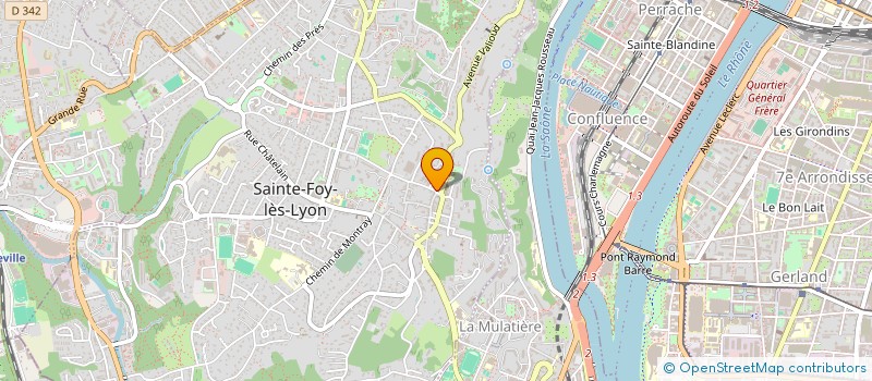 localisation de l'entreprise 520 944 455   SAINTE-FOY-LES-LYON