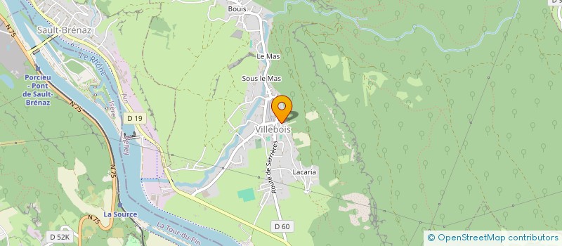 localisation de l'entreprise 520 948 803   BENONCES