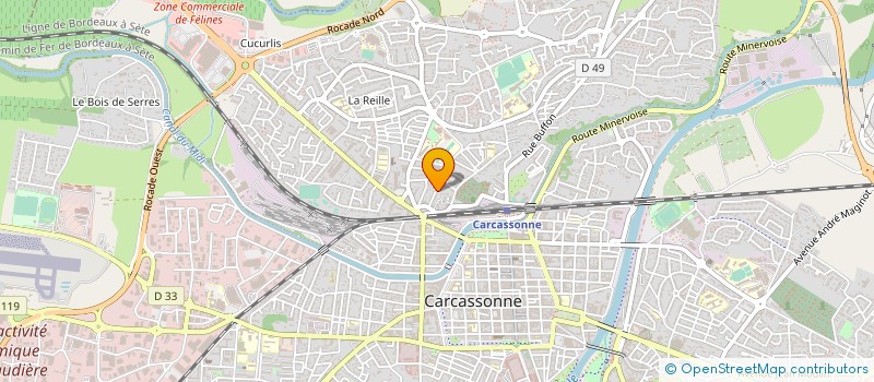 localisation de l'entreprise 520 950 841   CARCASSONNE