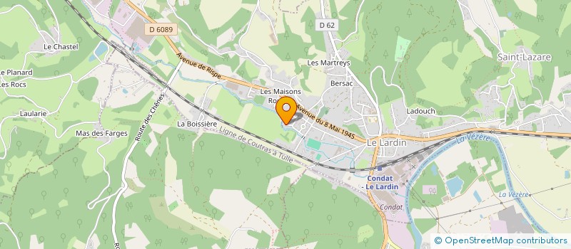localisation de l'entreprise 520 951 500 à BORDEAUX