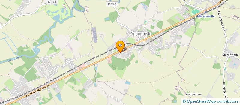 localisation de l'entreprise 520 951 971   SEGOUFIELLE