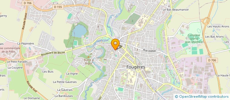 localisation de l'entreprise 520 959 370   MAEN ROCH