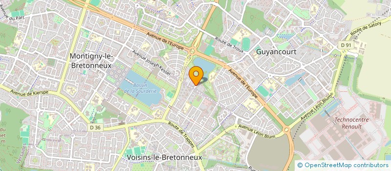 localisation de l'entreprise 520 969 031  à VERSAILLES
