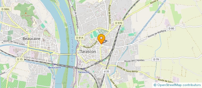 localisation de l'entreprise 520 977 885   TARASCON