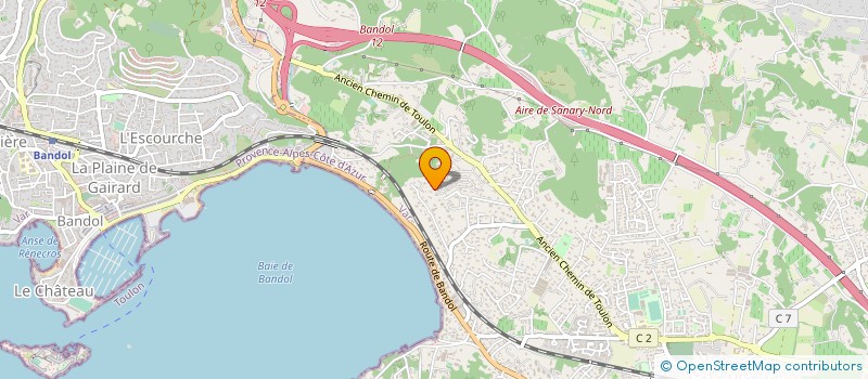 localisation de l'entreprise 520 999 731   LA SEYNE-SUR-MER