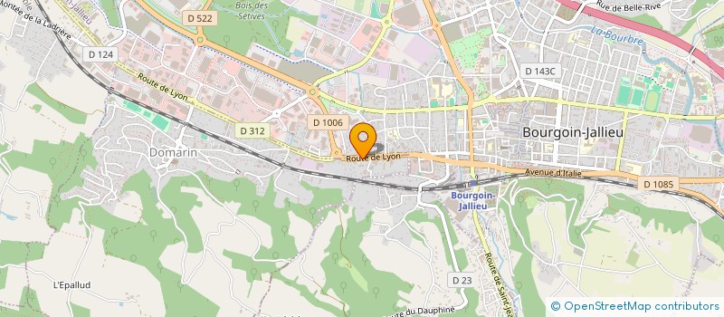 localisation de l'entreprise 521 001 636   LYON