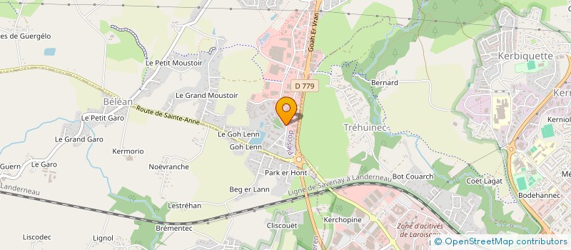 localisation de l'entreprise 521 024 687   SAINT-GILDAS-DE-RHUYS