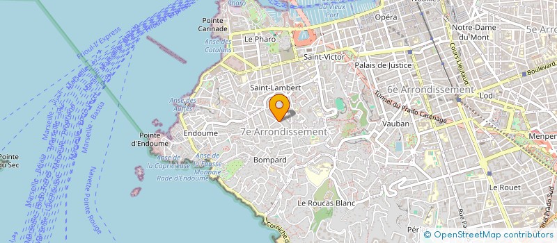 localisation de l'entreprise 521 038 133   MARSEILLE