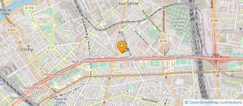 localisation de l'entreprise 521 038 505 à SAINT-OUEN-SUR-SEINE
