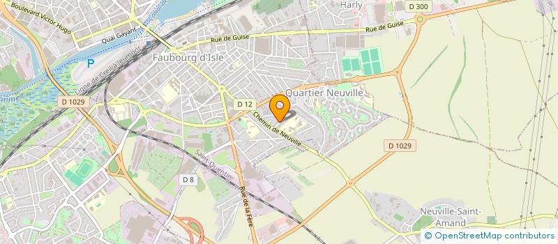 localisation de l'entreprise 521 054 981   SAINT-QUENTIN