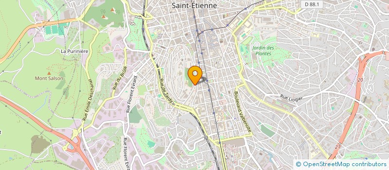 localisation de l'entreprise 521 055 061   SAINT-ETIENNE