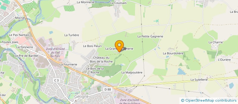 localisation de l'entreprise 521 077 024   PLESSE
