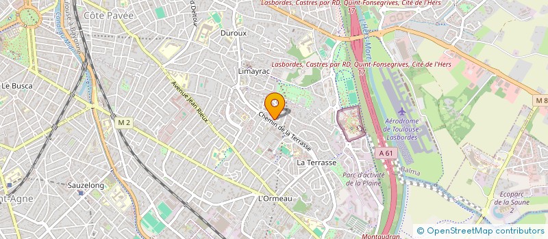 localisation de l'entreprise 521 096 610 à TOULOUSE