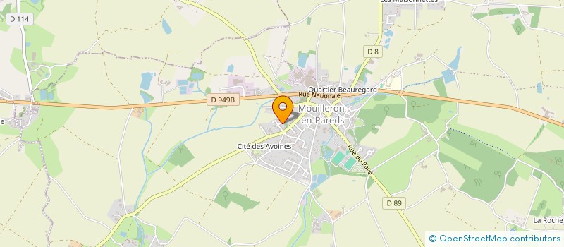 localisation de l'entreprise 521 098 830   SAINT-MESMIN