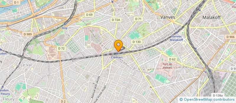 localisation de l'entreprise 521 102 525 à SAINT-OUEN-SUR-SEINE