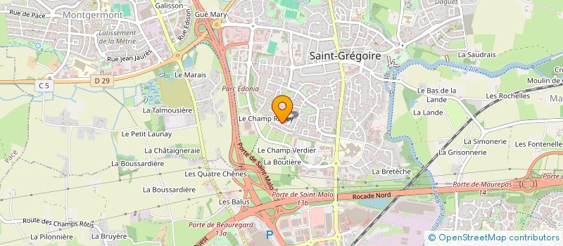 localisation de l'entreprise 521 133 629   RENNES